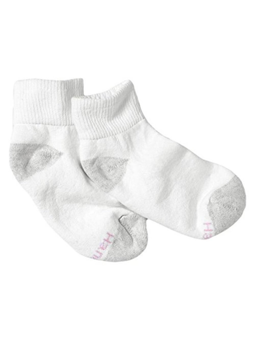 Hanes Women's Cushioned Athletic Ankle Socks (10-Pack)